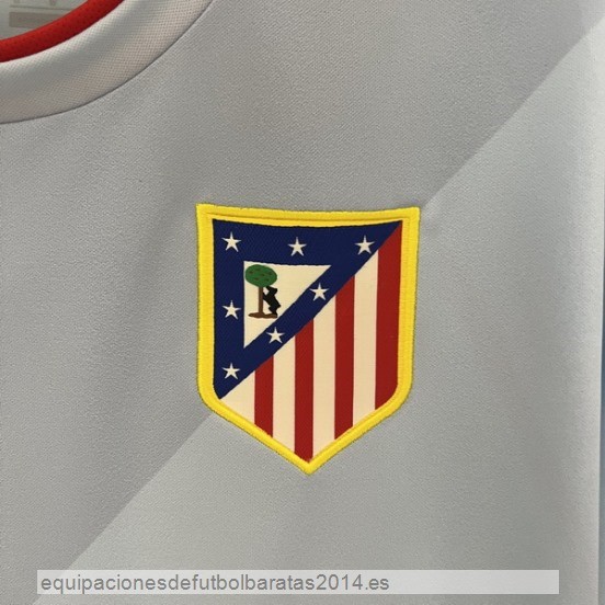 Nuevo 2ª Camiseta Atletico Madrid Retro 2014 2015 Gris Baratas